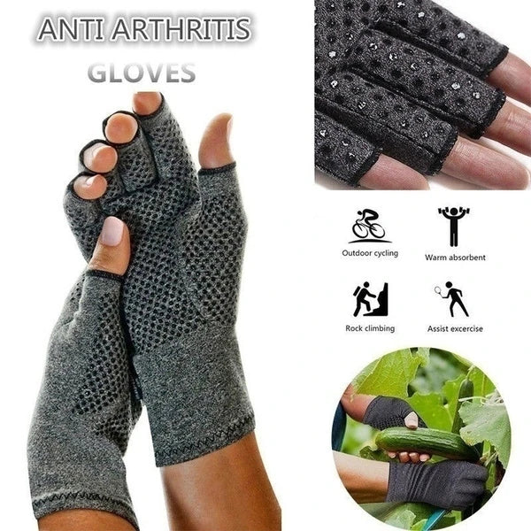 Copper Compression Arthritis Pressure Gloves